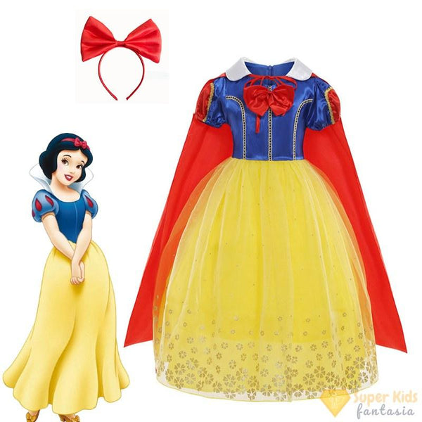 Fantasia Infantil - Branca de Neve (Luxo)