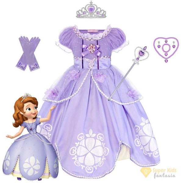 Fantasia Infantil - Princesa Sofia (Luxo)