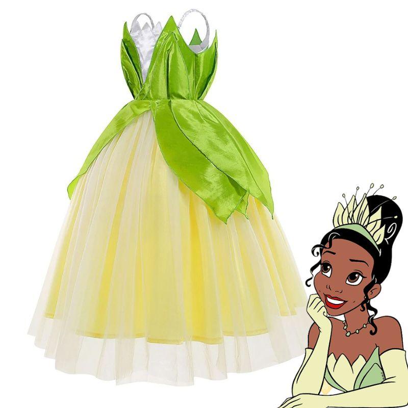 Fantasia Infantil - Princesa Tiana (Luxo)